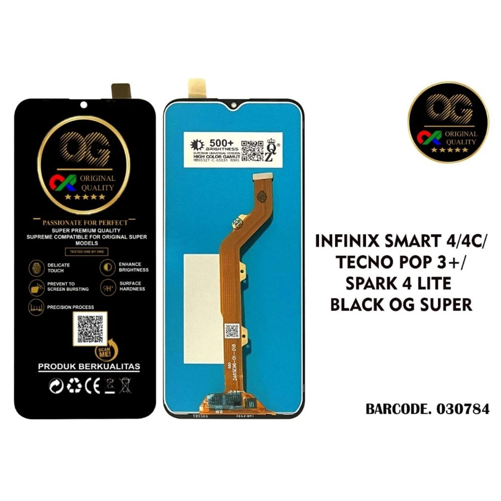 LCD INFINIX X653/X653C BLACK/SMART 4/SMART 4C