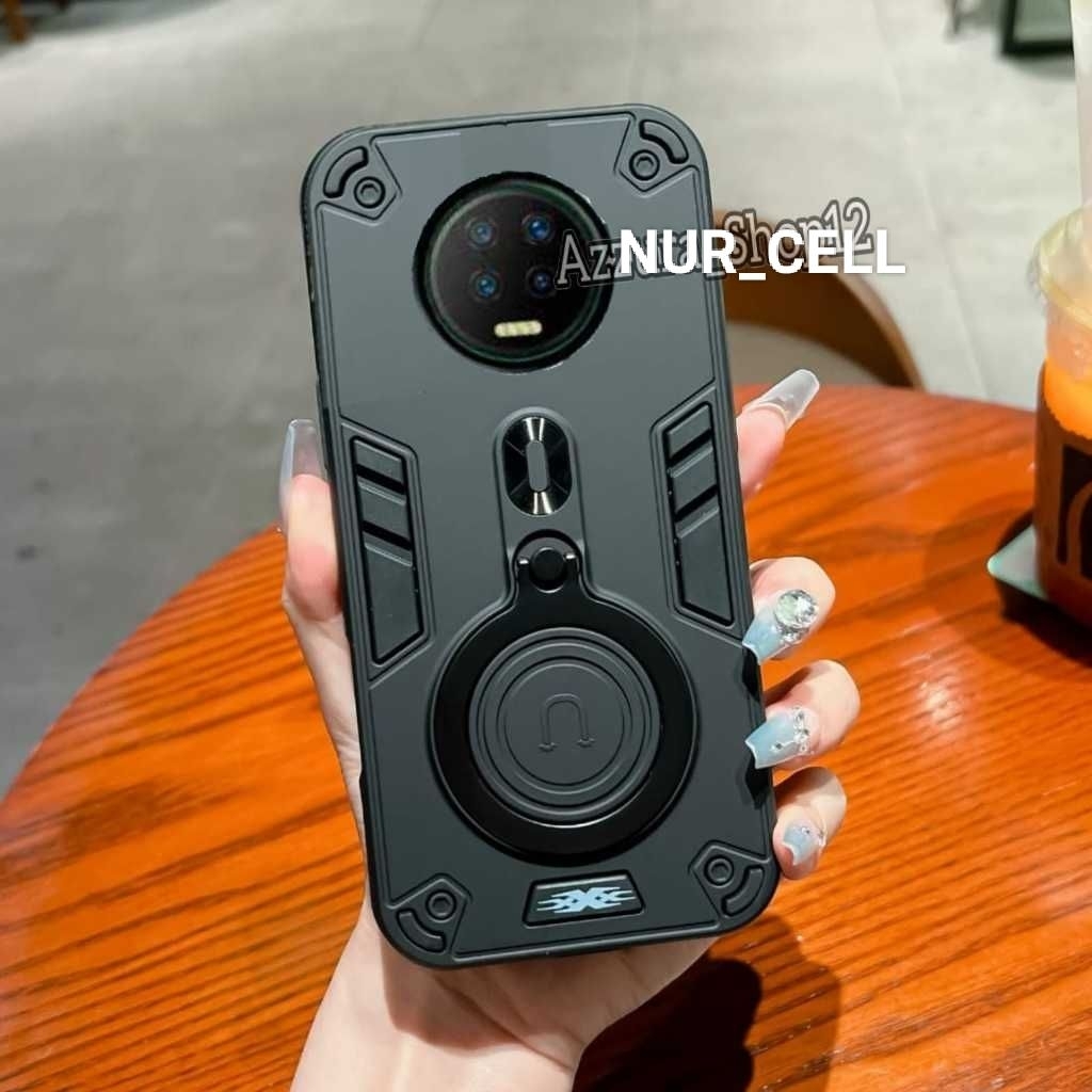 Case RING PRO INFINIX NOTE 7 / 7 LITE / NOTE 10 / 10 PRO / 11 / 11 PRO Soft Case Robot Ring Pro Came