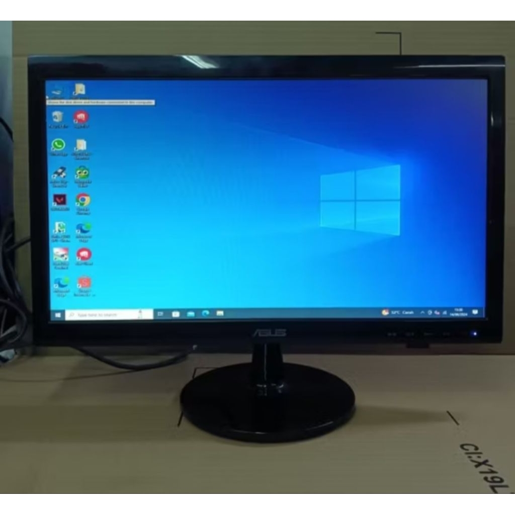 READY MONITOR ASUS 19INCH LED LIKE NEWW SIAP PAKAI