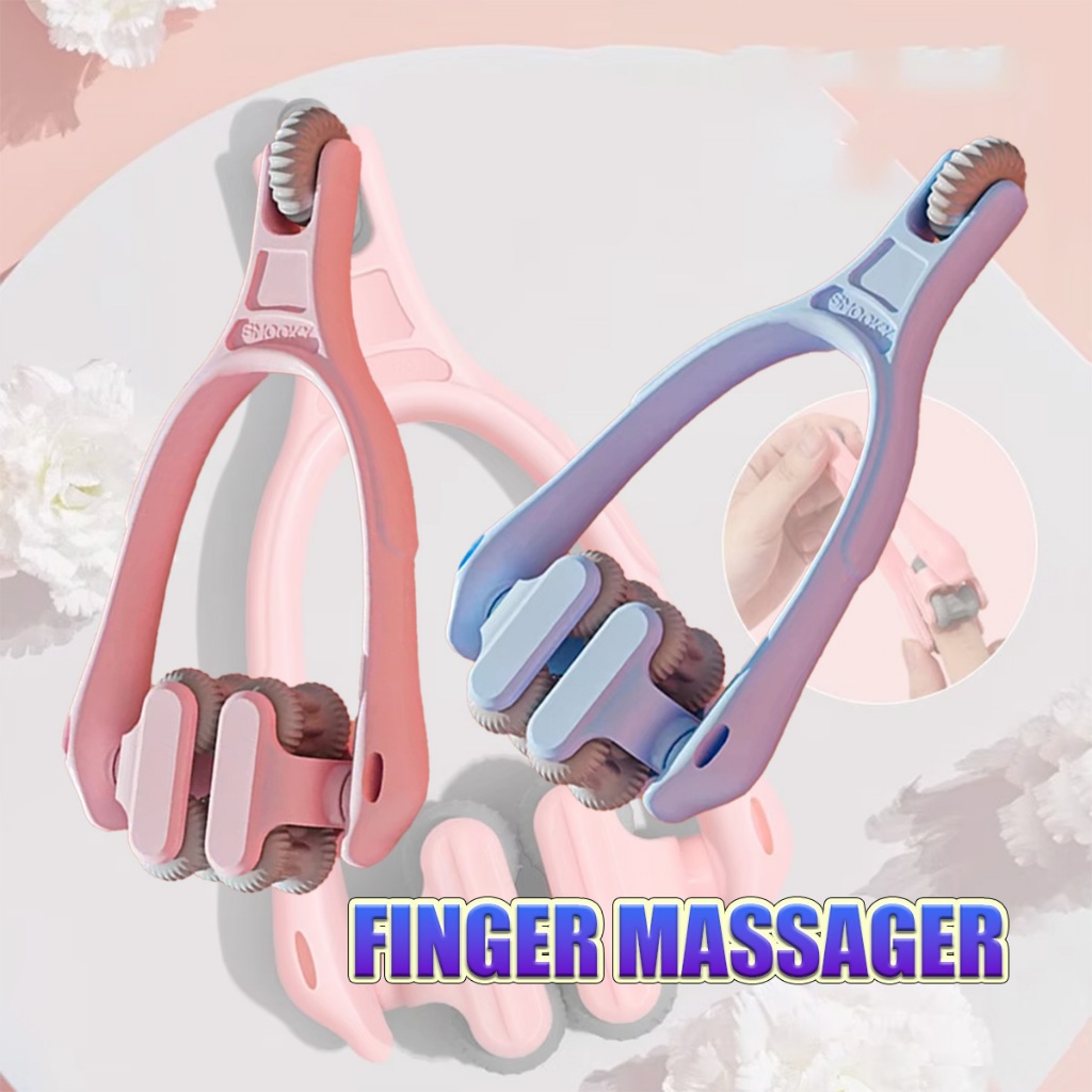 Alat terapi jari tangan 2In1 Finger Roller Therapy Tangan Kaki Pijat Refleksi Terapi Kesehatan Asam 