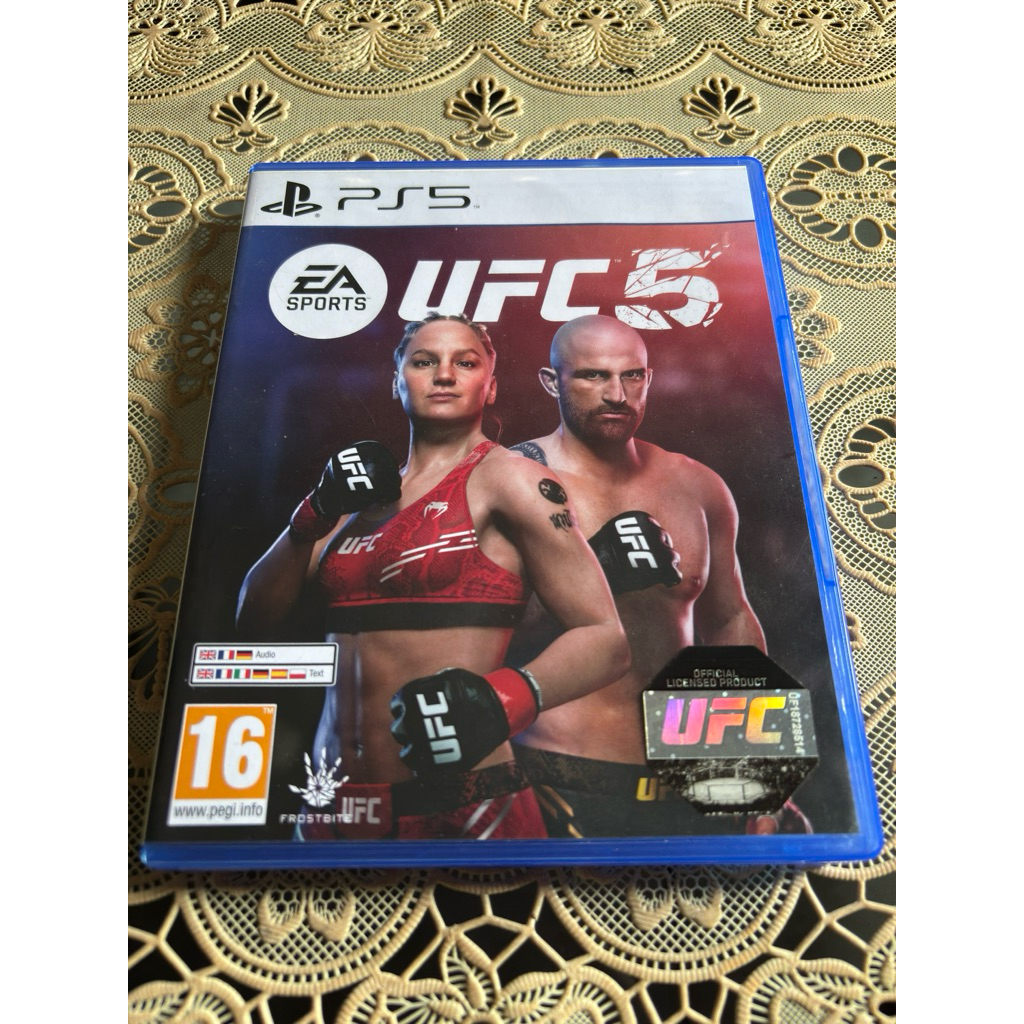 Kaset Game PS5 EA UFC 5 Original Bluray BD – Bekas/Second Mulus