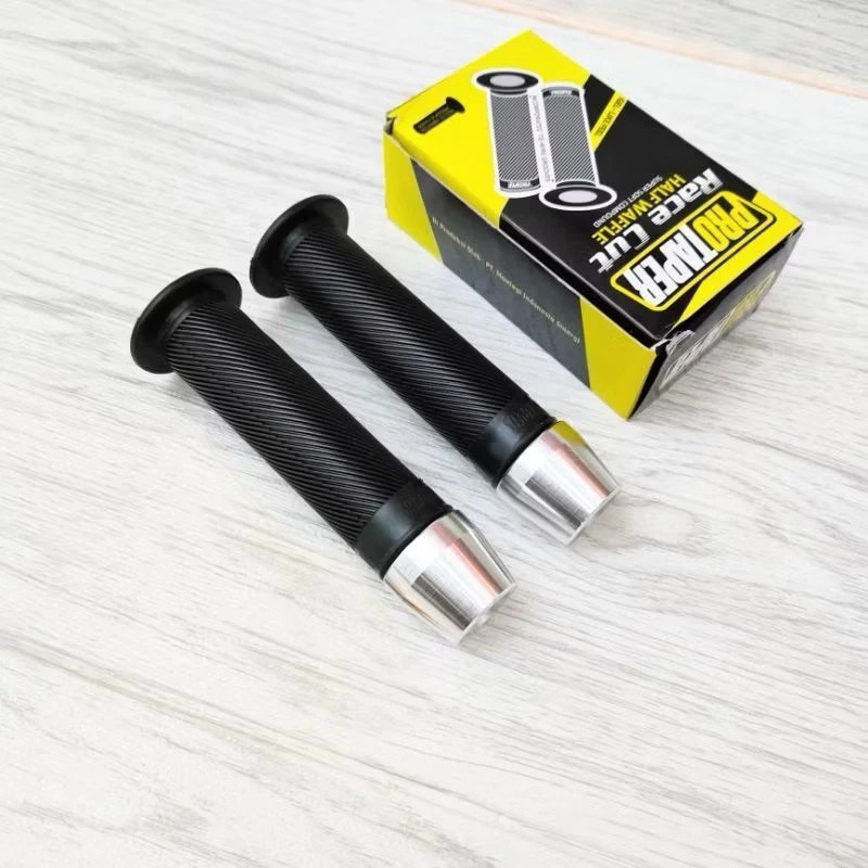 Grip Bulu Motor Progrip + Jalu Stang CNC Model Shogun Universal