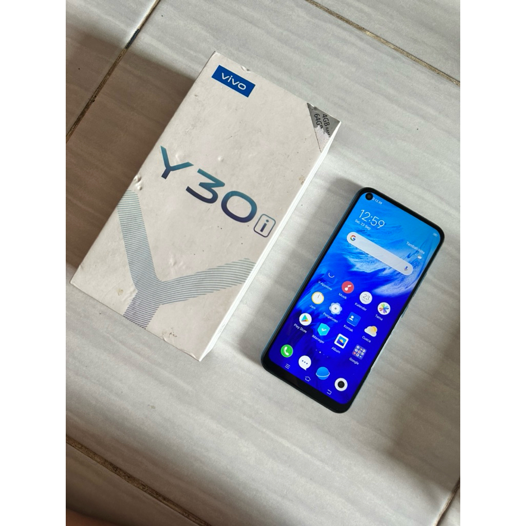 Hape Vivo Y30i Fullset lengkap