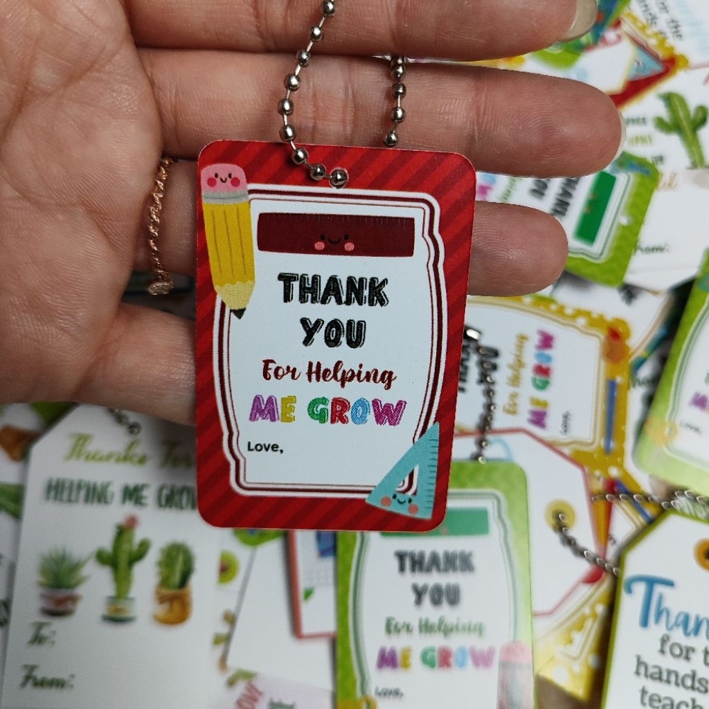 THANK YOU CARD TEACHER'S DAY / THANK YOU CARD GURU / KARTU TERIMAKASIH UNTUK HARI GURU /THANK YOU CA