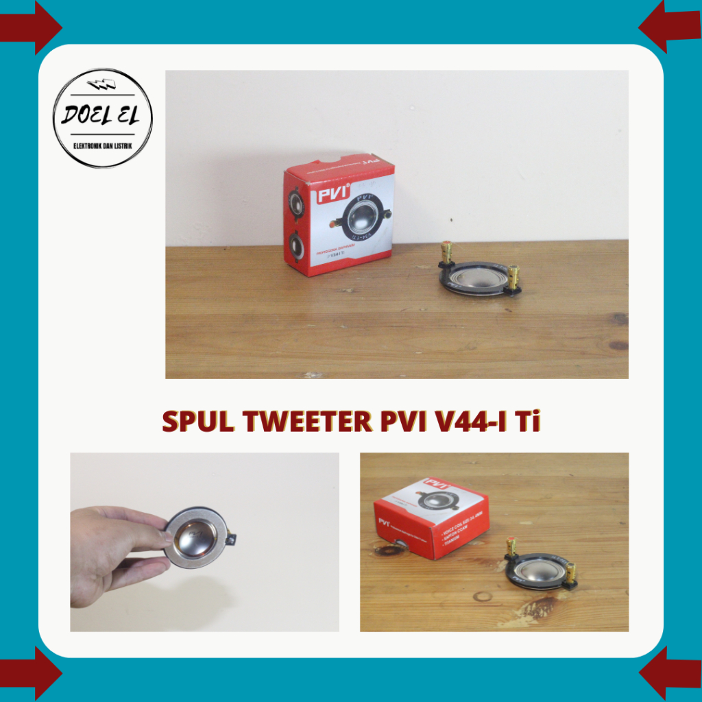 SPUL TWEETER PVI V44-I Ti 44,4MM SPOOL TWEETER PVI