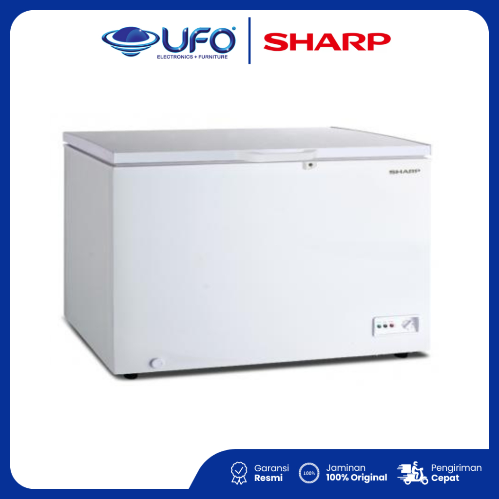 SHARP CHEST FREEZER FRV150X FREEZER BOX KAPASITAS 150 LITER