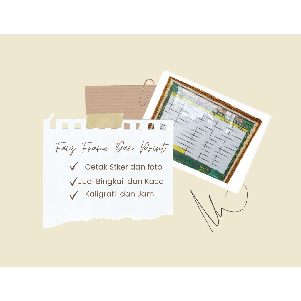 Bingkai Struktur Organisasi