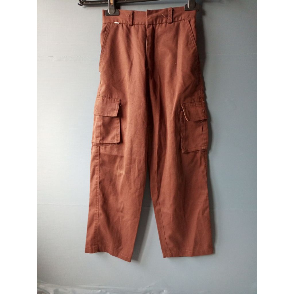 celana kargo anak| seragam pramuka anak bekas | kargo pramuka murah | celana sekolah anak