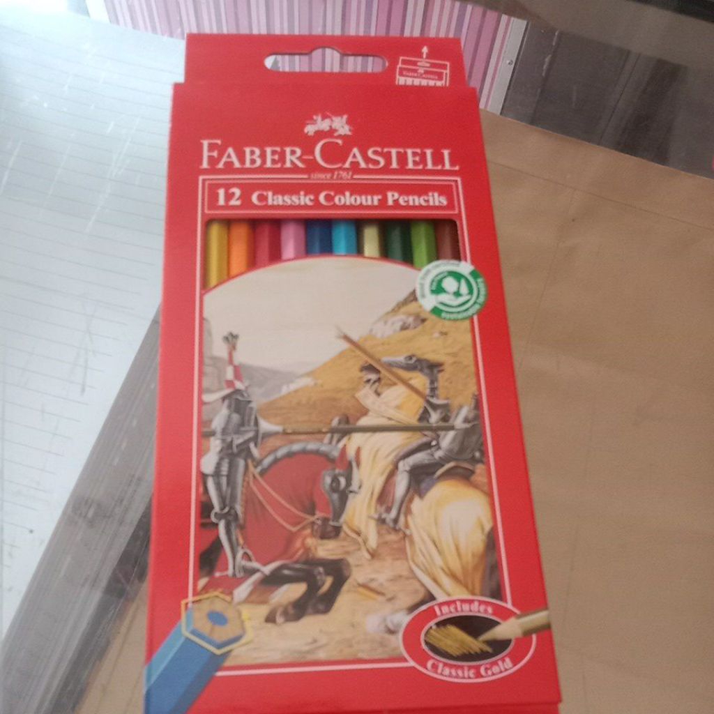 pensil warna faber castel