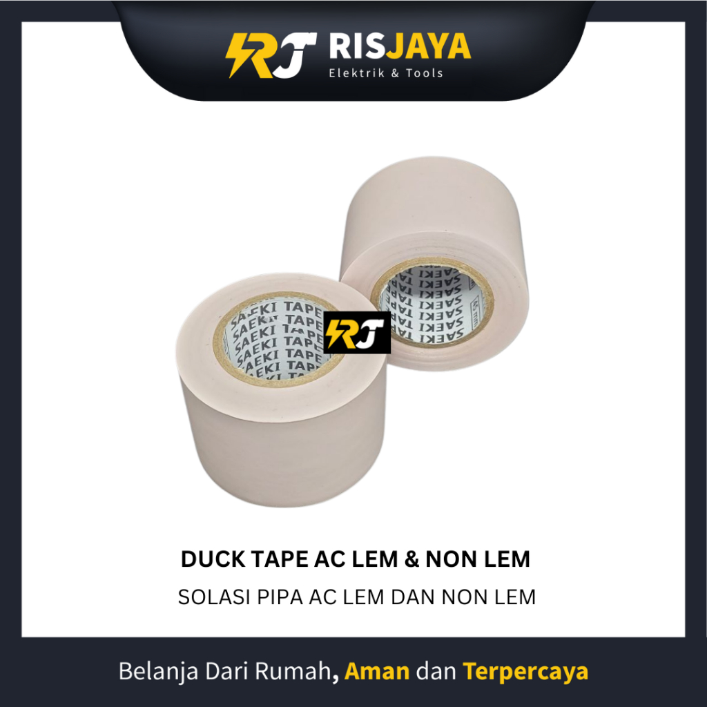 Isolasi Pipa AC Non Lem dan Lem | Solasi Pipa AC LEM Non Lem
