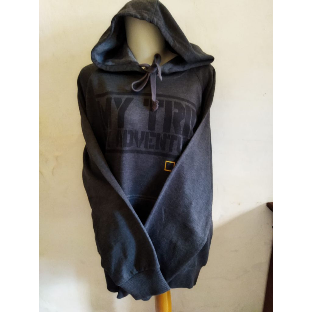 {PRELOVED} Hoodie My Trip My Adventure ex Ramayana