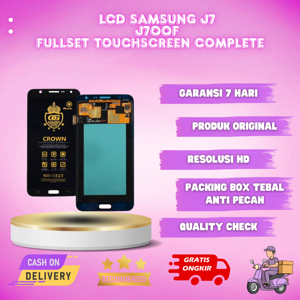 LCD SAMSUNG J7 / J700 / J700H / J700F FULLSET TOUCHSREEN COMPLETE