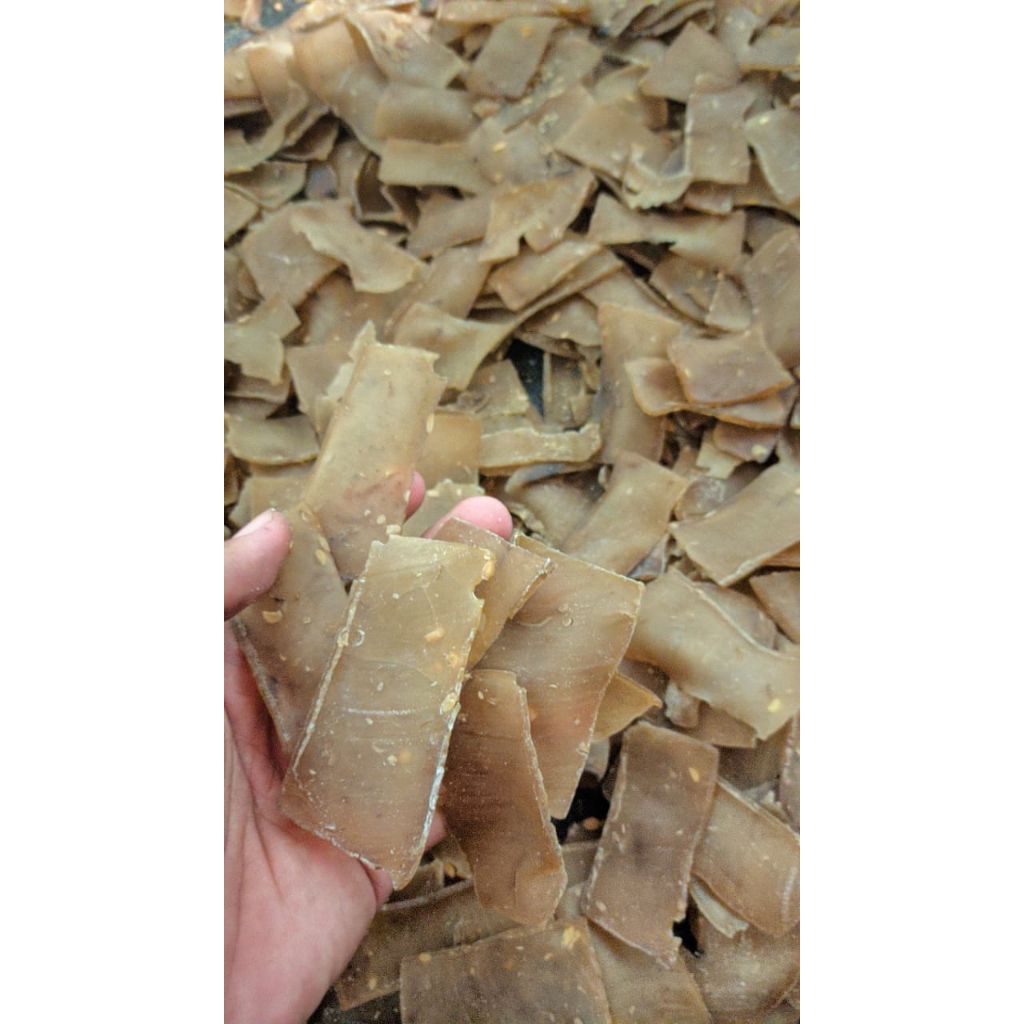 KERUPUK RAMBAK BAWANG KEDELAI | MENTAH | 1kg | ASLI BOYOLALI