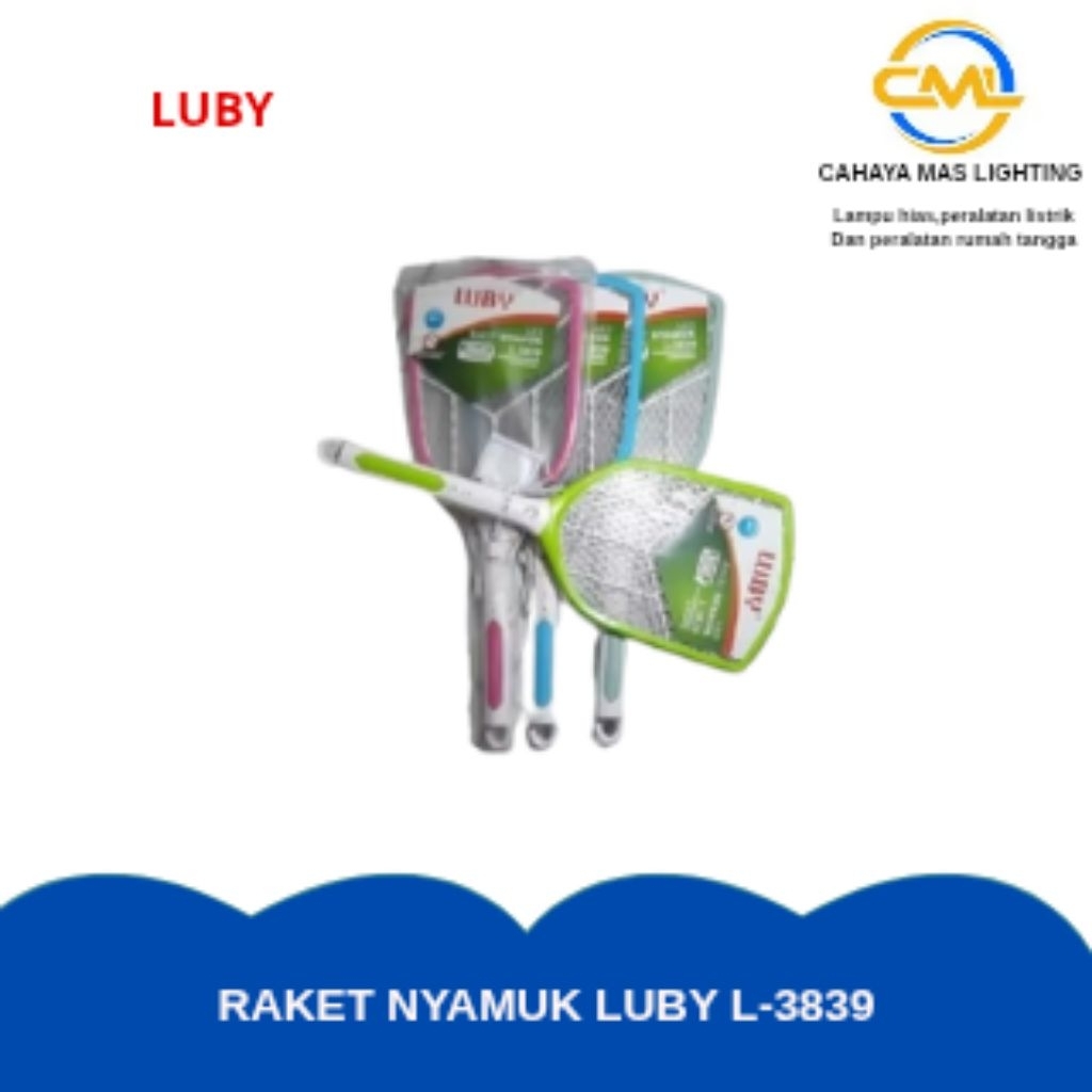 raket nyamuk 3839 luby