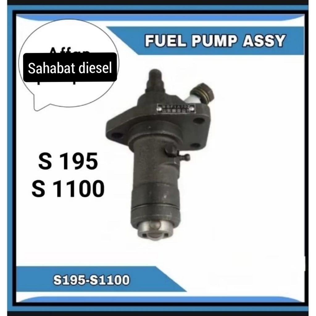 S 195 Fuel INJECTION pump Assy  / bospom S 195 dongfeng