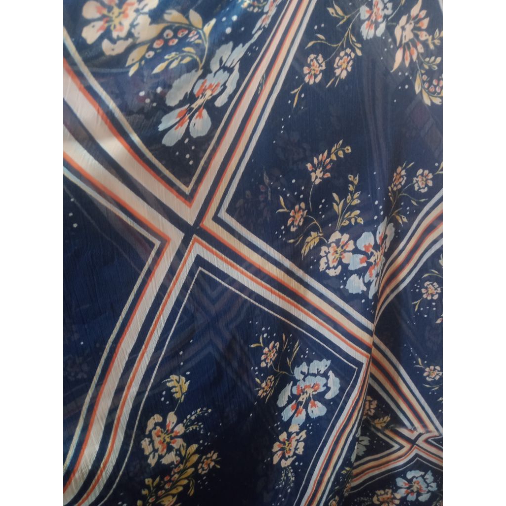 kain ceruty motif bunga garis besar - kain ceruty motif - harga tertera 0,5 / meter