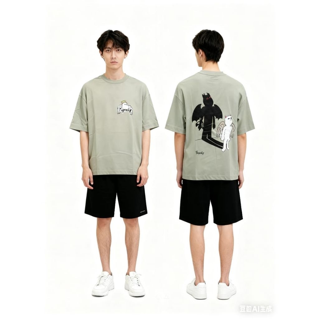 Kaos Cowok VLTN Katun Import