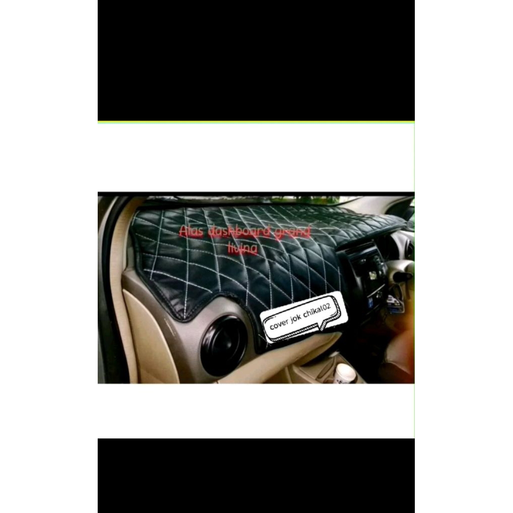 Cover Dasbord Mobil ( Gran Livina /2007-2018) Bahan kulit Berkualitas oscar, preea antislip/Dabeltip