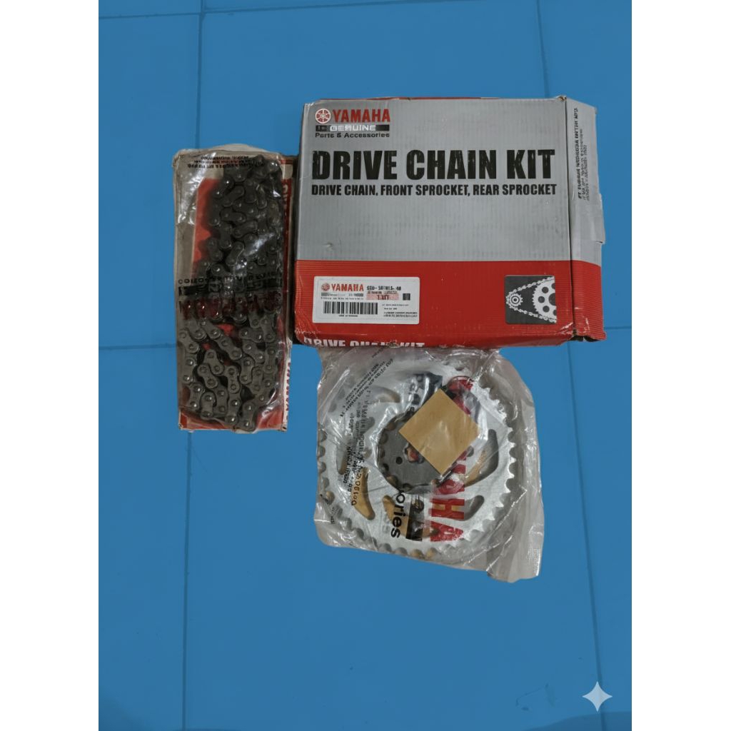 Gear set rantai motor vega zr, vega z1, Jupiter z1