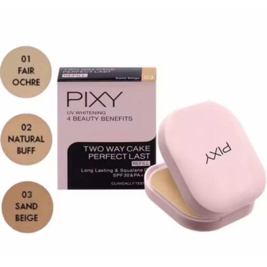 Pixy bedak padat two way cake perfect last bedak