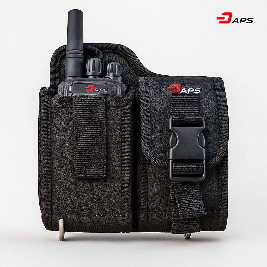 Tempat HT + Rokok pinggang pengaman klik