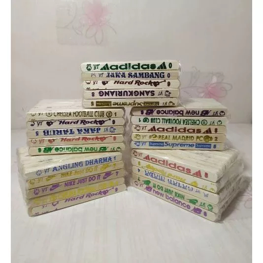 Stik sablon isi 230-250 pcs Tulisan Mainan stick kayu Es cream Gambar Karakter