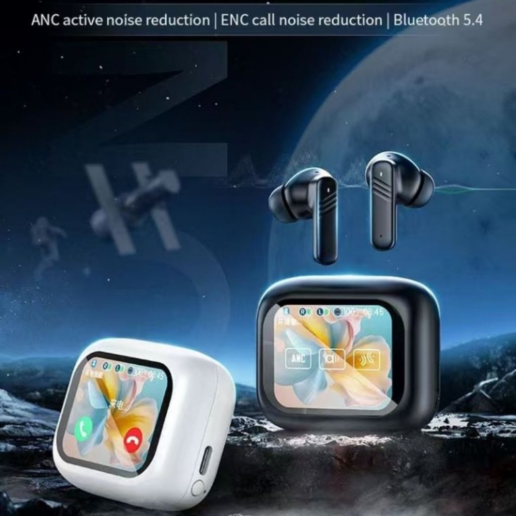 TWS Full Color Touch Screen New Series (White)