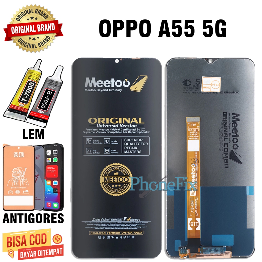 Lcd Touchscreen OPPO A55 5G Original Fullset Lcd OPPO A55 5G OEM Quality