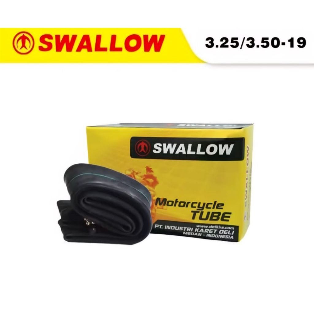 BAN DALAM MOTOR RING 19 UKURAN 325 350 SWALLOW
