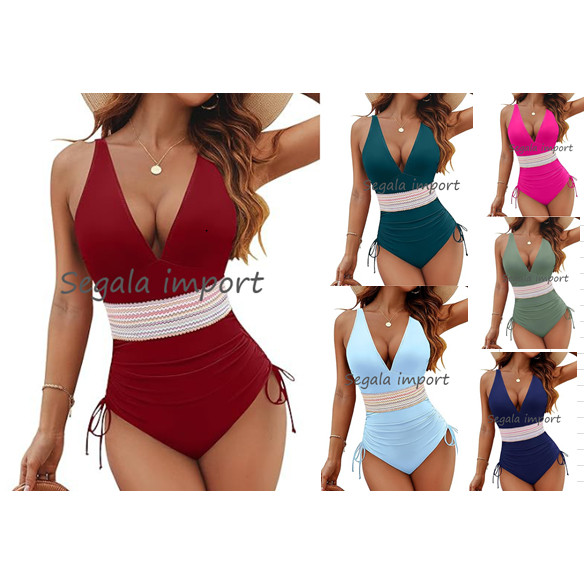 swimsuit import wanita / bikini sexy /swimwear women / baju renang wanita sexy / baju pantai one pie