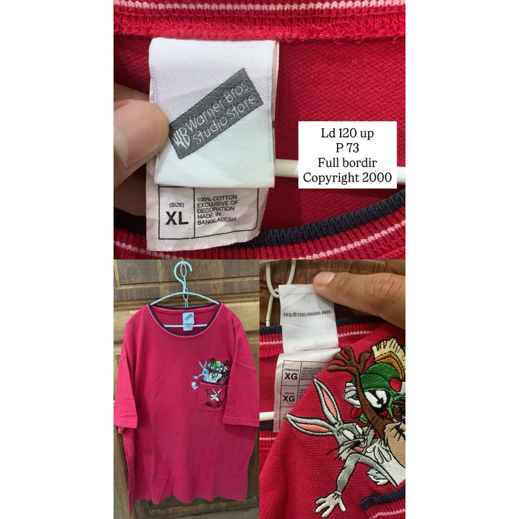 Vintage Warner Broos Looney Tunes Copyright 2000