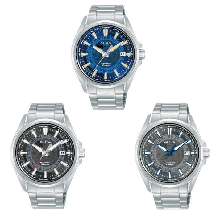 Alba Men Automatic AU4027 AU4029 AU4031 AU4033 AU4027X1 AU4029X1 AU4031X1 AU4033X1 Jam Tangan Origin