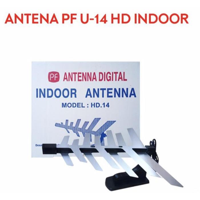 PF HD 14 ANTENA DIGITAL INDOOR ANTENNA UHF PF HD14 ANTENA TV