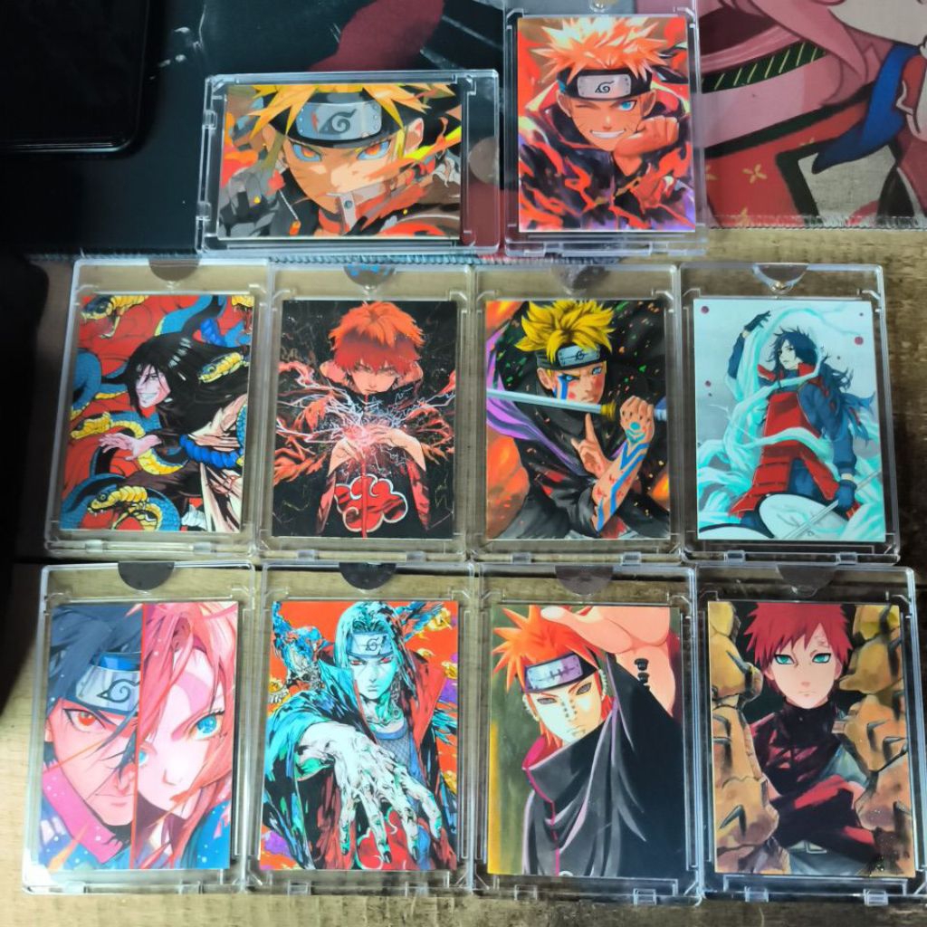 kartu top NARUTO ART limited edition ori