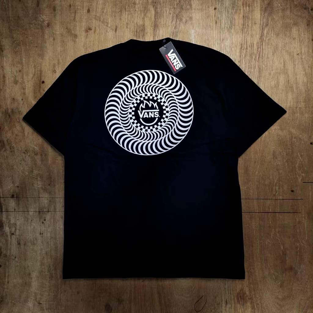 kaos pria unisex vans cotton combed 20S