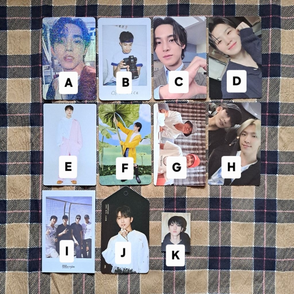 Seventeen Photocard Scoups Seungcheol FML Muplant Carver DK Dokyeom Seokmin Pola Aju Nice Love Lette