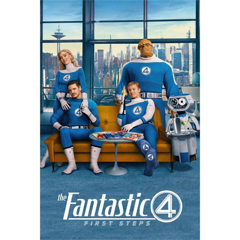 Kaset D V D The Fantastic Four_First Steps 2025