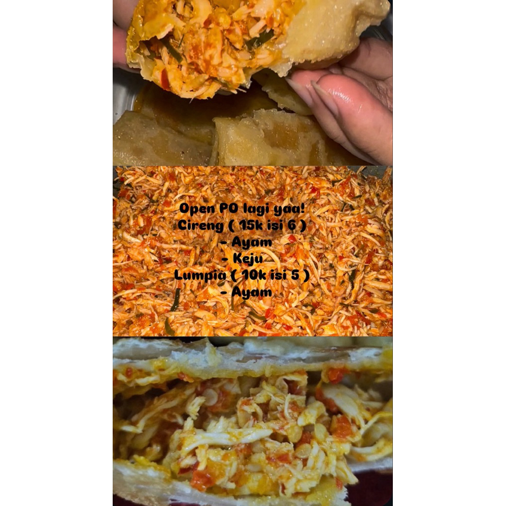 CIRENG & LUMPIA AYAM SUWIR