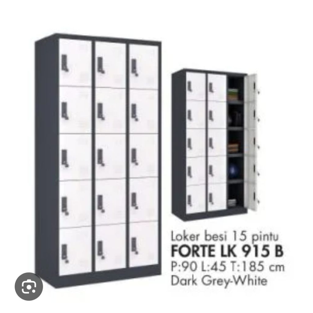 Loker Besi 15 Pintu