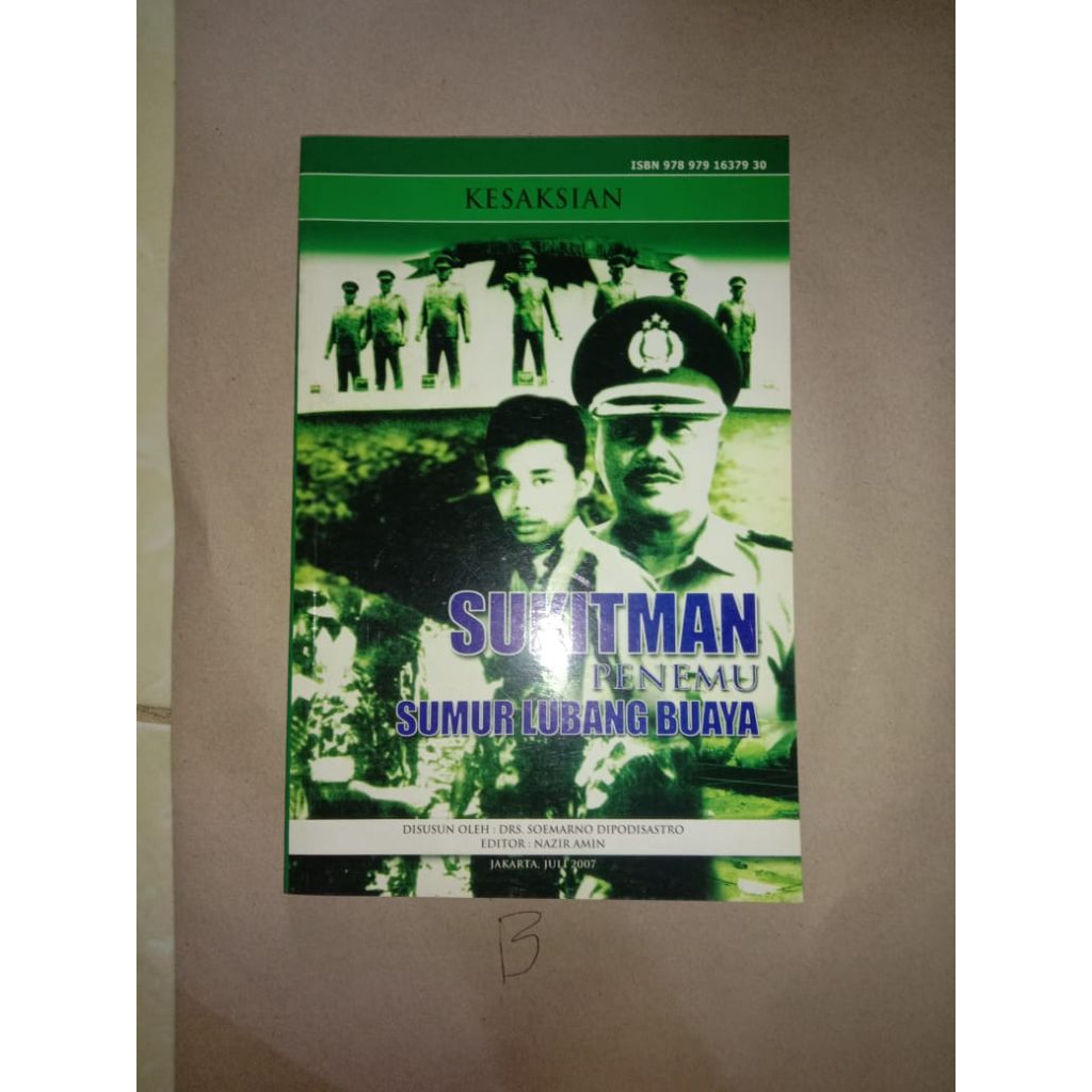 BUKU SUKITMAN PENEMU SUMUR LUBANG BUAYA