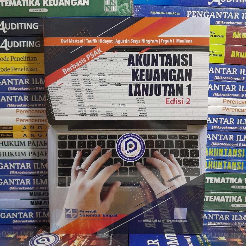 Buku Original Akuntansi Keuangan Lanjutan berbasis PSAK 1 Edisi 2 Dwi Martani #PENERBIT SALEMBA