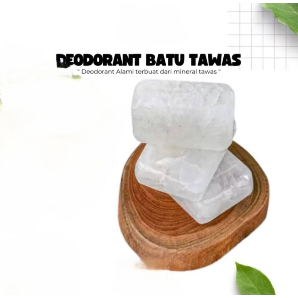 batu tawas deodorant untuk ketiak kotak mini dan bundar mini