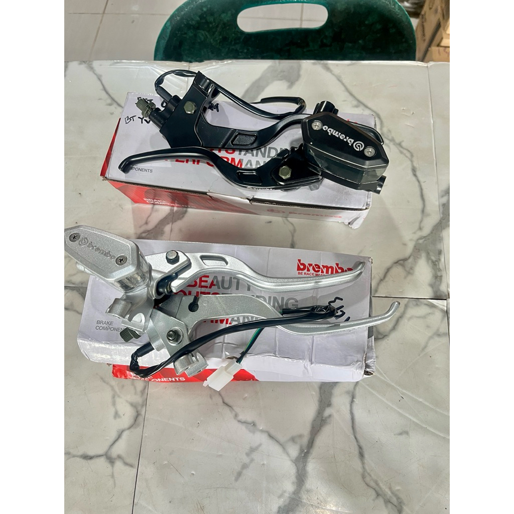 master rem tabung BREMBO, handle kanan kiri universal,handle variasi brembo handle kanan kiri