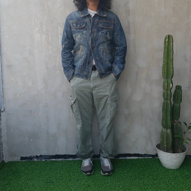 JACKET JEANS DENIM REIZ JEANS