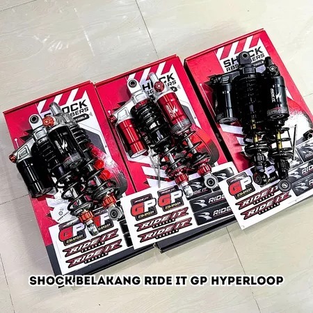 Shock Belakang Tabung Ride It GP Hyperloop Universal 2 Click Fungsi Double Click Ride it