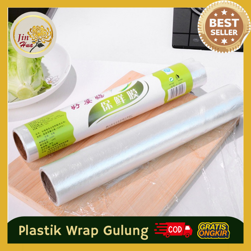 JH Plastik Wrap Food Grade / Food Cling Wrap / Bungkus Plastik Wrap Makanan / Plastik Wrap Buah