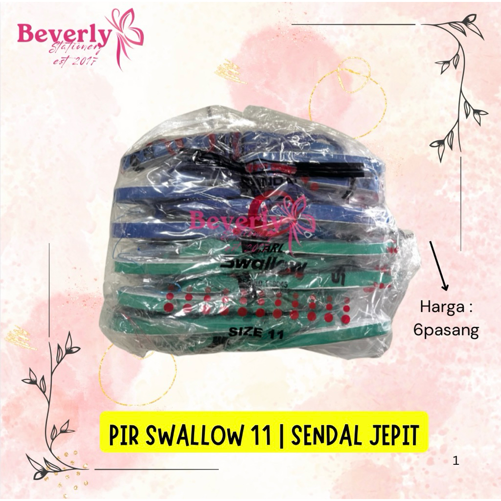 SENDAL SWALLOW PEARL 11 / SANDAL PIR 11 / SENDAL JEPIT POLOS