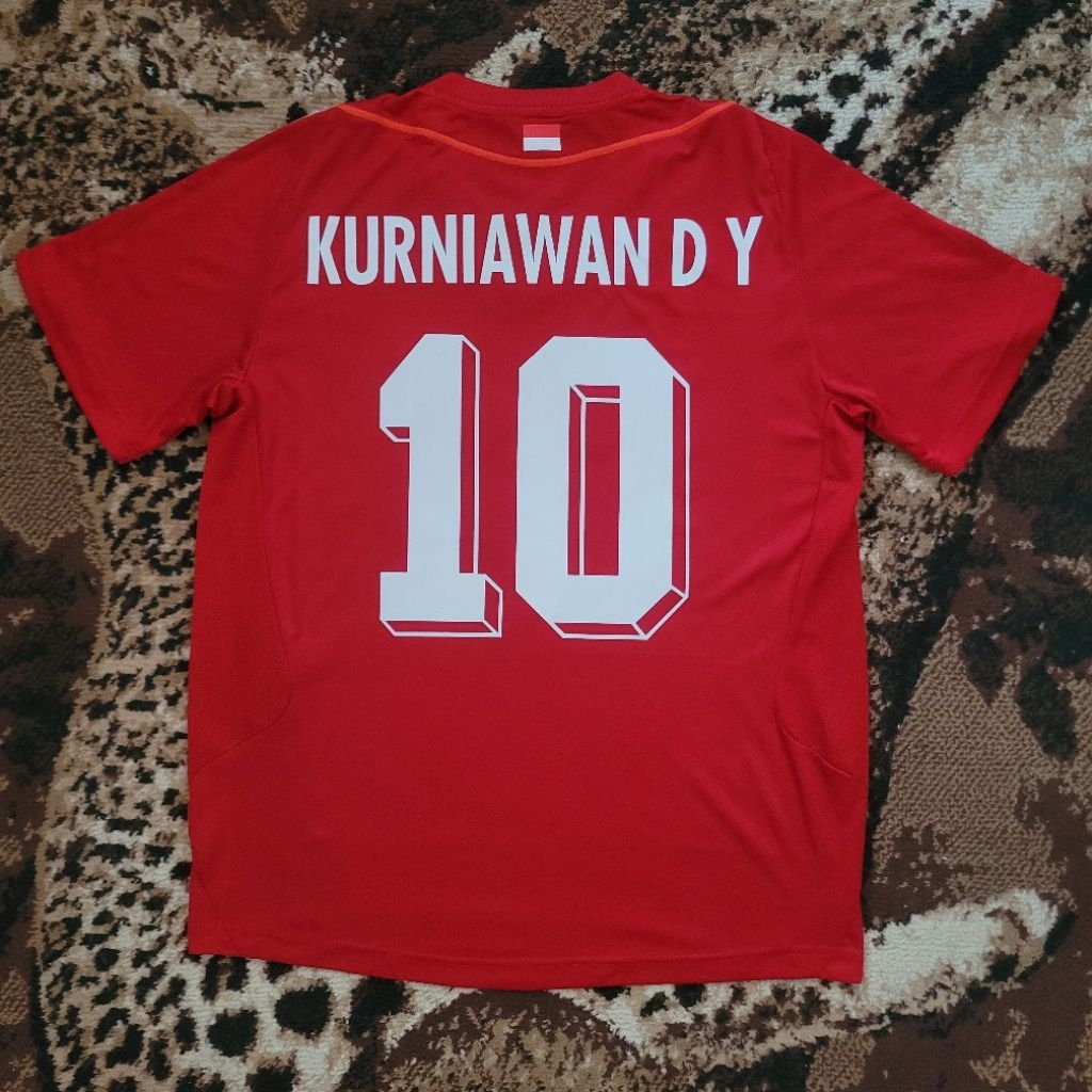 Jersey timnas Indonesia Indo fantasi fantasy Kurniawan (FREE KAOS KAKI BOLA FUTSAL)