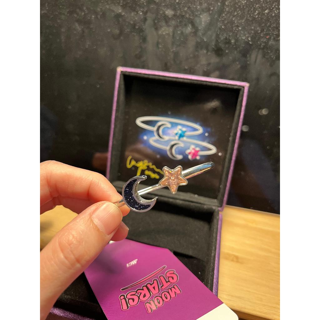 Preloved Gelang Kesehatan Moon Stars Nagita Slavina Original MCI Moon Star Pink