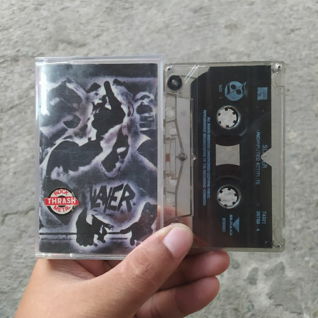 Kaset Pita Slayer - Undisputed Atitude